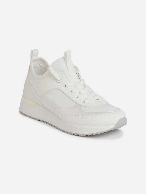 Aldo white best sale sneakers womens