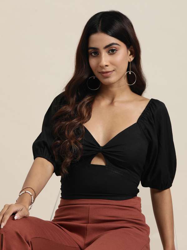 Cut Out Tops - Buy Cut Out Top Online in India