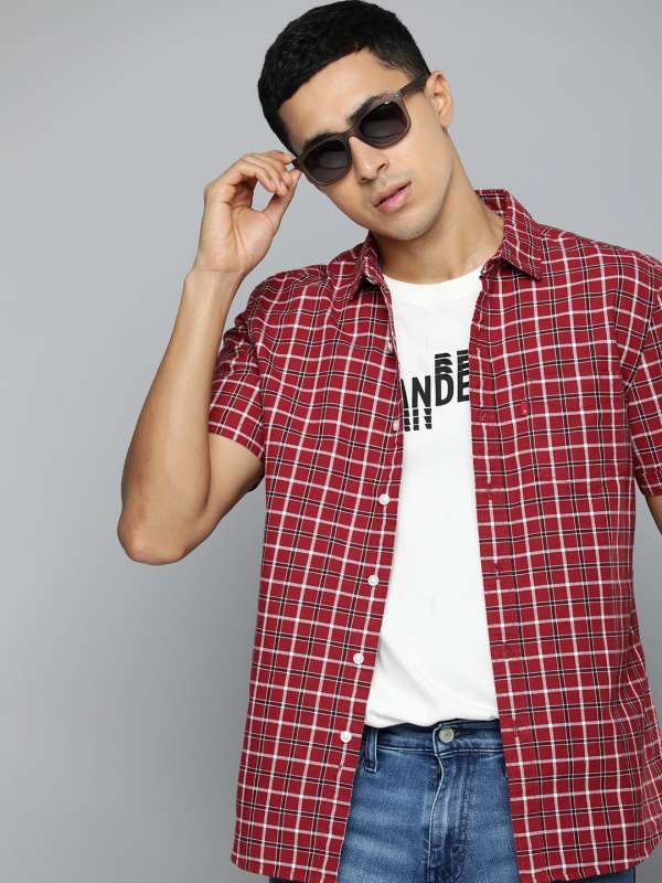 Levis checkered shirt hotsell