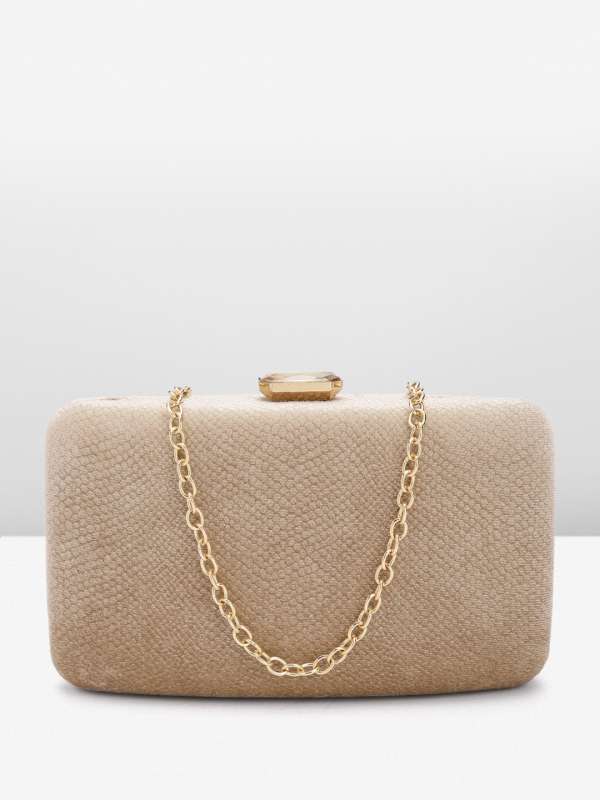 Lino Perros Brown Clutches Buy Lino Perros Brown Clutches online in India