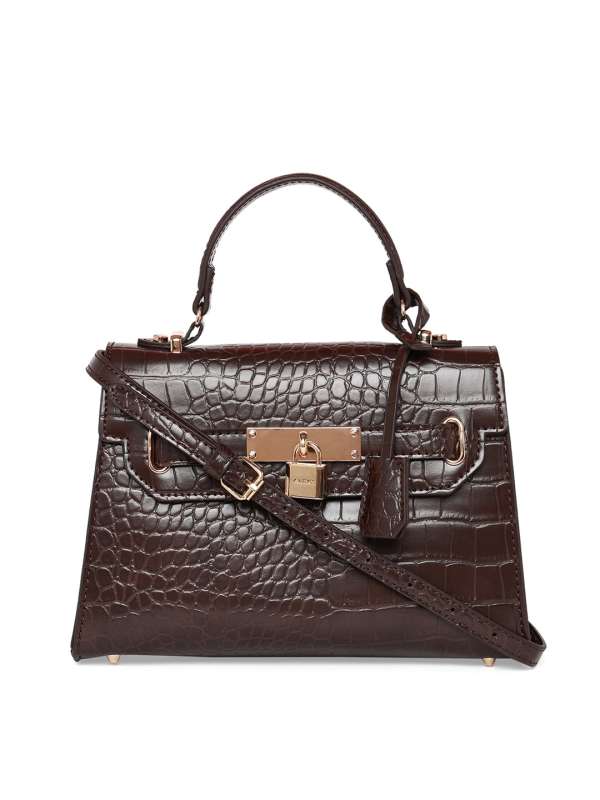Aldo Women's Galilini Dome Satchel Handbag One Size Black