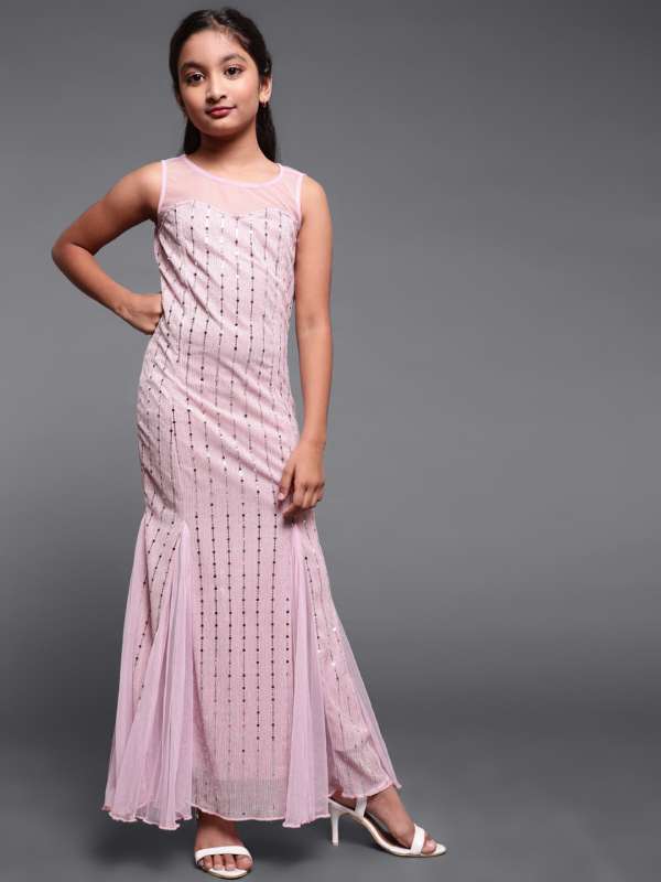 Party wear dress for 10 year girl indian sales
