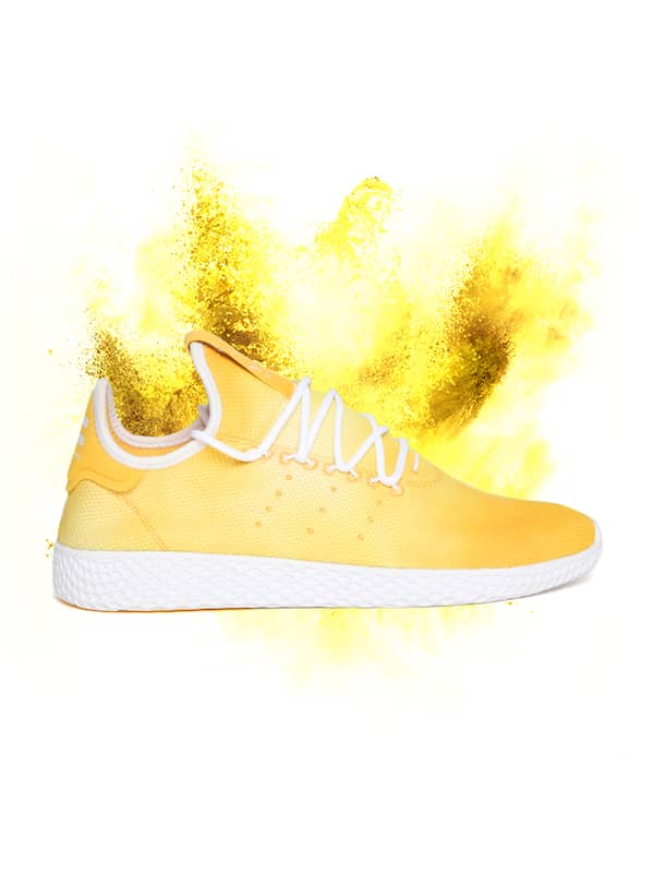 mens yellow adidas shoes