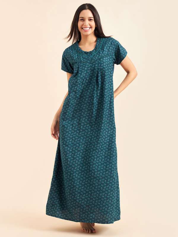 Cotton nighty best sale in myntra