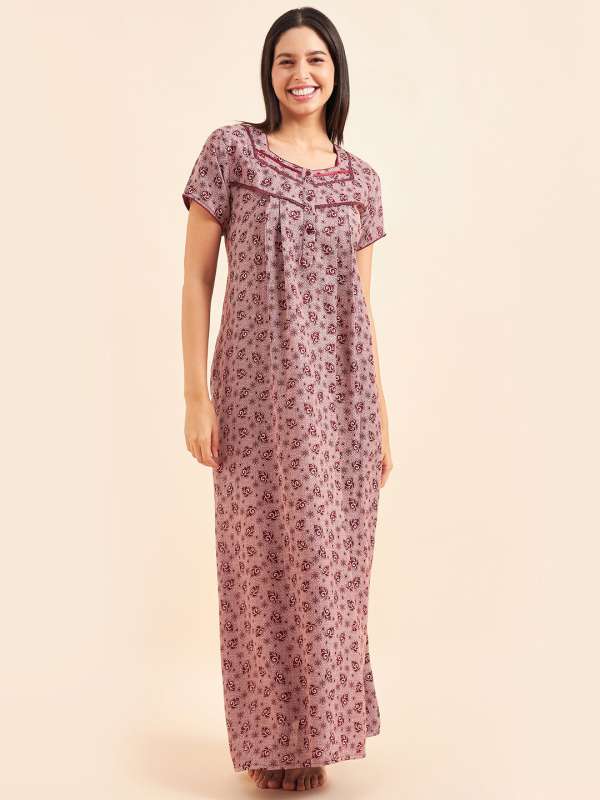 Woolen nighty on sale myntra