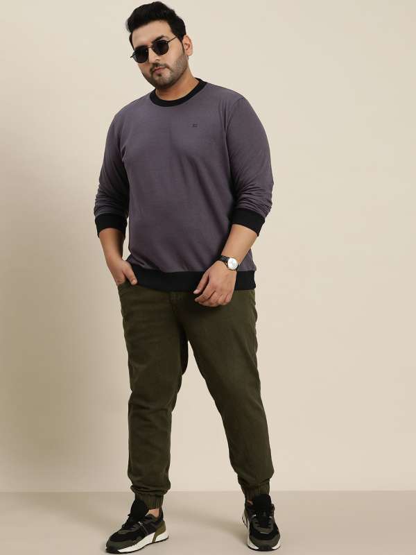 Buy Plus Size Sweatshirt Online at the Best Price Myntra