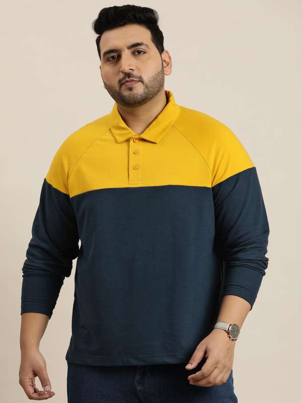 Plus size sweatshirts online for men