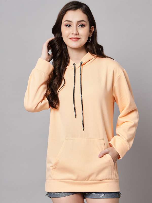 Peach coloured hoodie shop