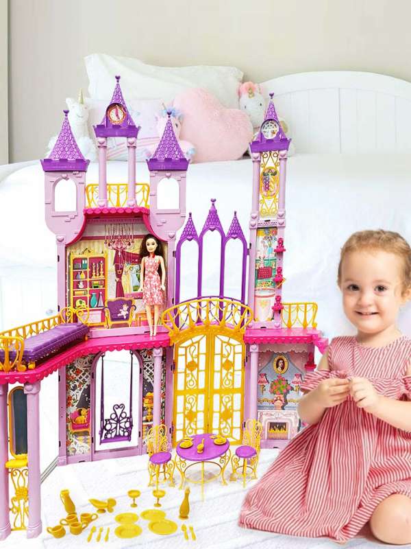 Pink Kids Dolls Doll House Playsets Buy Pink Kids Dolls Doll
