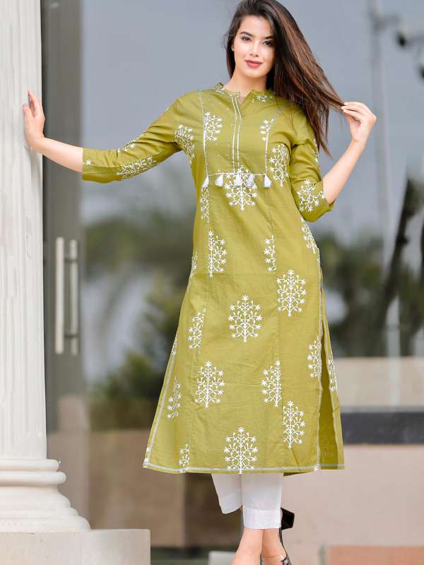 Women Mandarin Collar Kurtas Buy Women Mandarin Collar Kurtas online in India