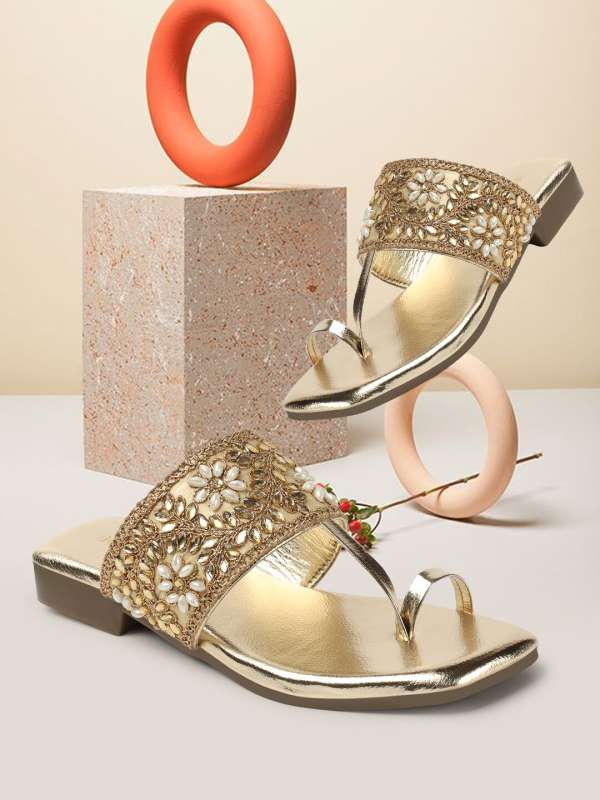 Party wear flats best sale for ladies