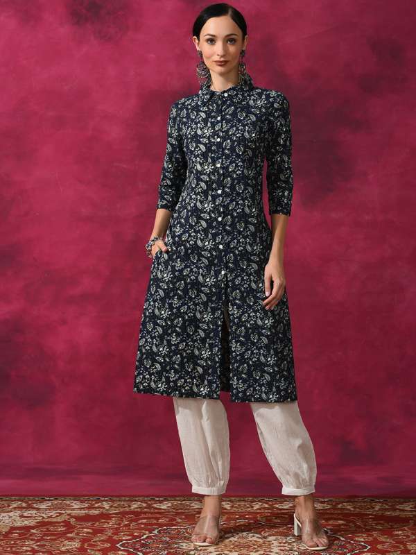 Aks blue kurta online
