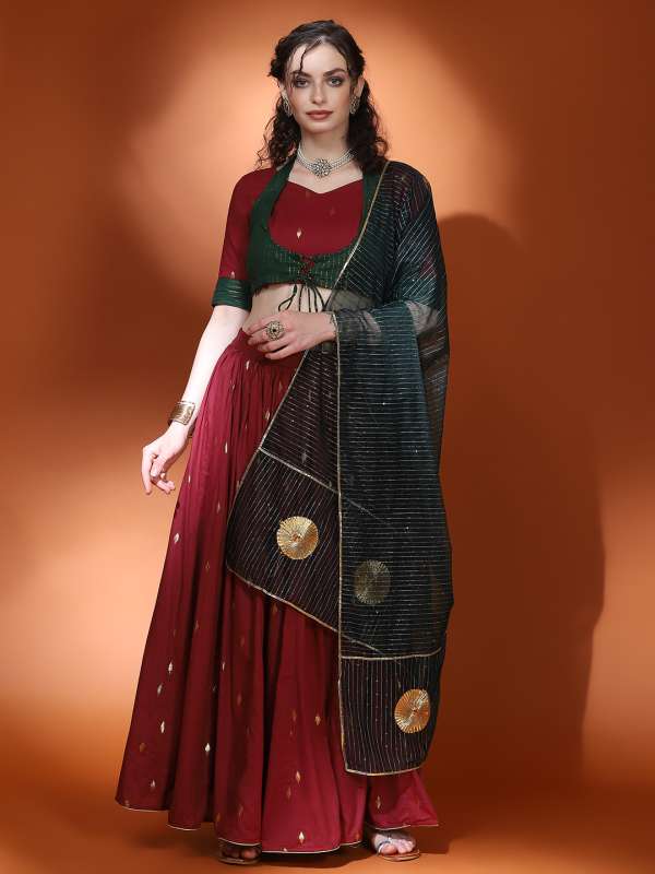 Aks top lehenga choli