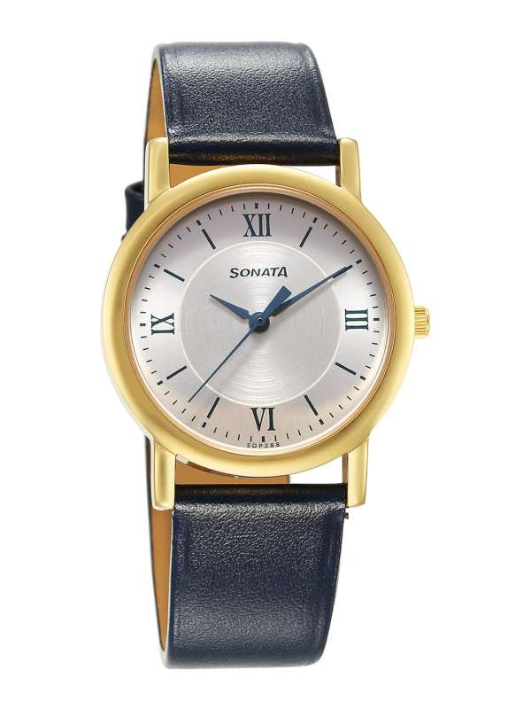 Sonata watch leather belt deals
