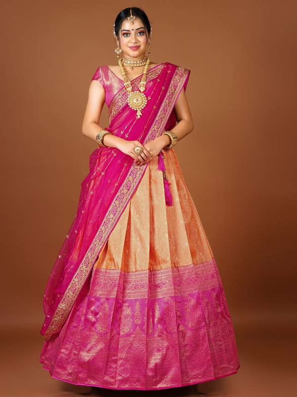 Half saree cheap online myntra