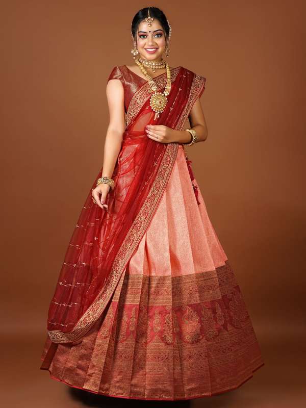 Half saree cheap online myntra