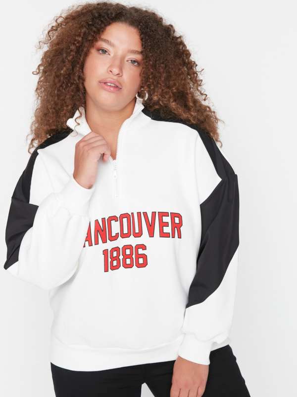 Buy Plus Size Sweatshirt Online at the Best Price Myntra