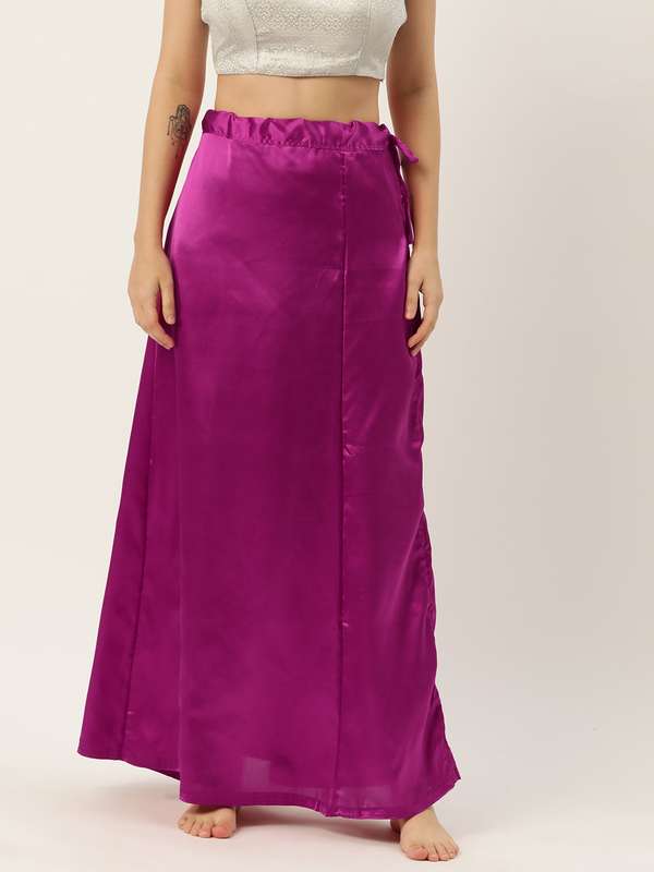 Satin petticoat myntra clearance