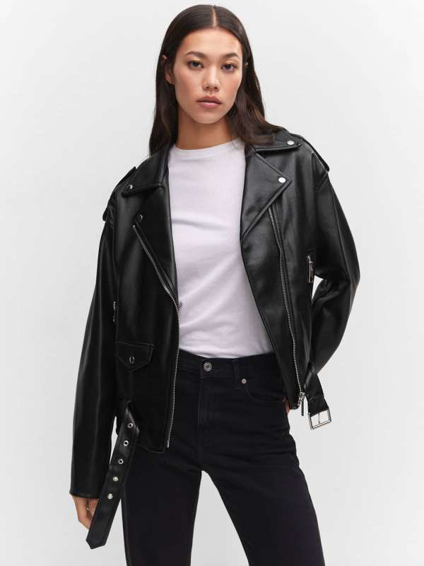 Mango Leather Jackets Buy Mango Leather Jackets online in India