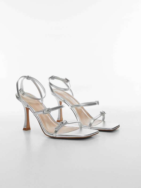 Silver Stilettos Buy Silver Stilettos online in India
