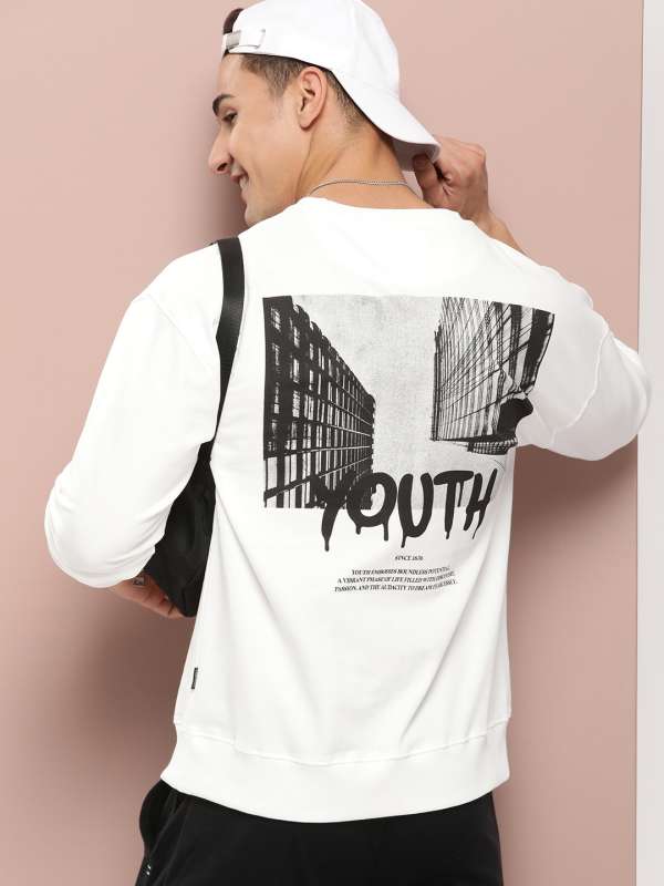 White harvard 2025 sweatshirt