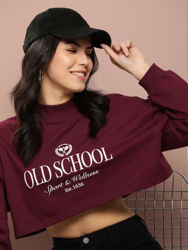 Cropped harvard sweatshirt hot sale
