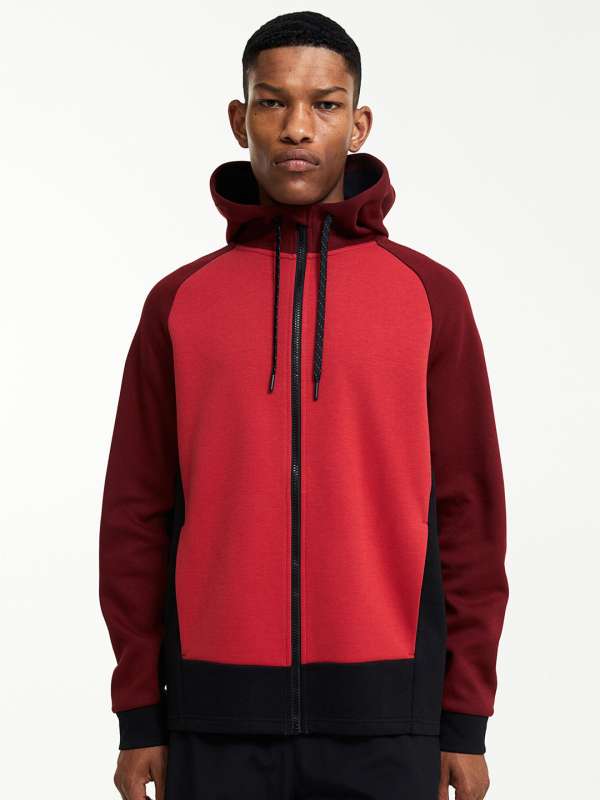 River island on sale zip hoodie