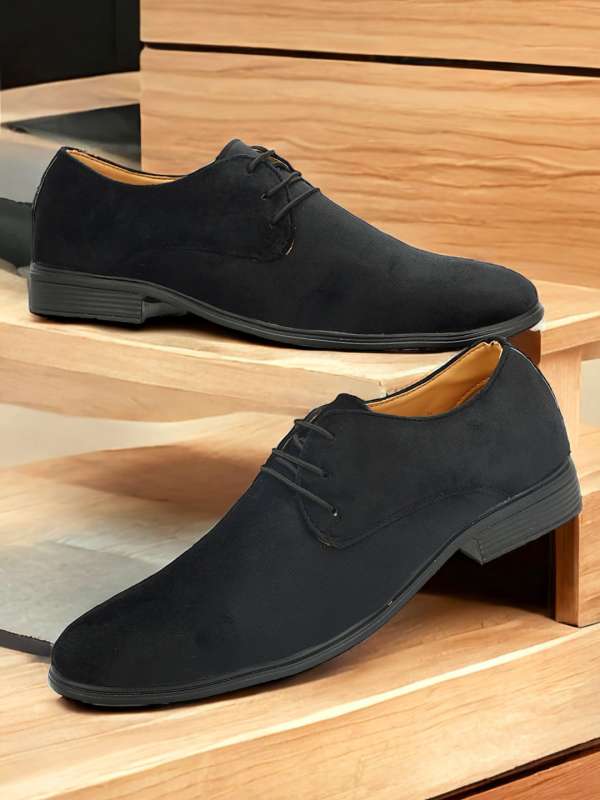 Black suede shoes mens formal outlet