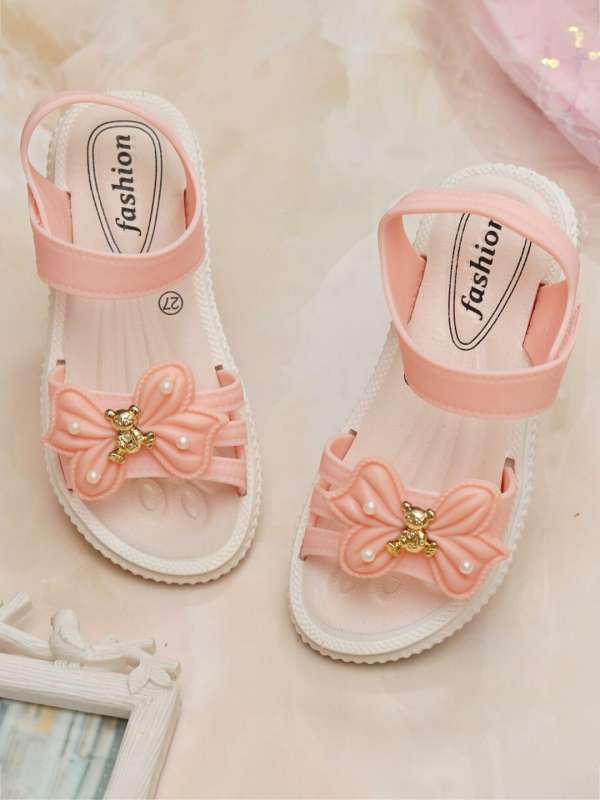 Peach color shoes for baby girl store