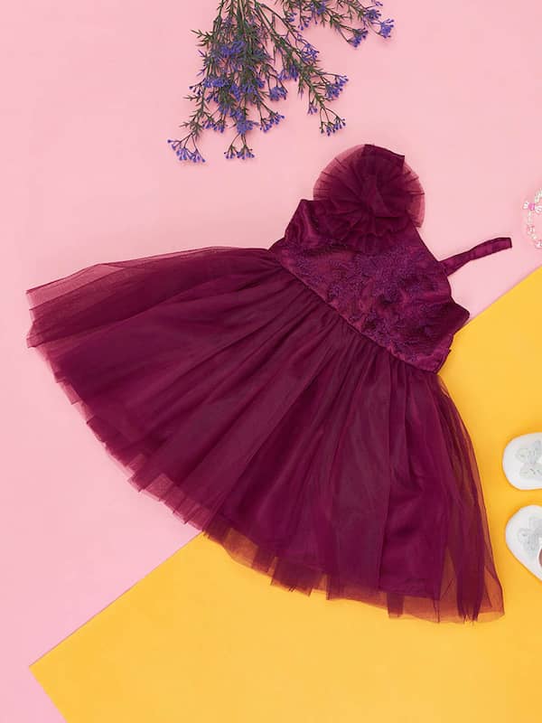 Buy FashionStore Girls Flower Party Sequin Dress Wedding Princess Tulle  Dresses(Purple,5-6 Years) Online | Kogan.com. So cute dress is in a stylish  design, comfortable, and lightweight. Make your kids so lovely. Great