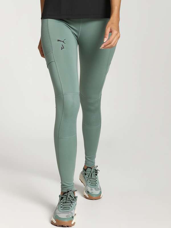 Puma leggings green on sale