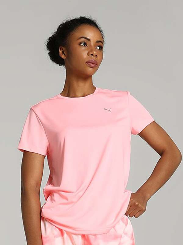 Puma pink discount t shirt