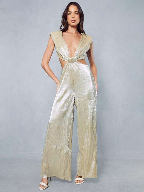 Buy Pleat-Front Jumpsuit Online at Best Prices in India - JioMart.