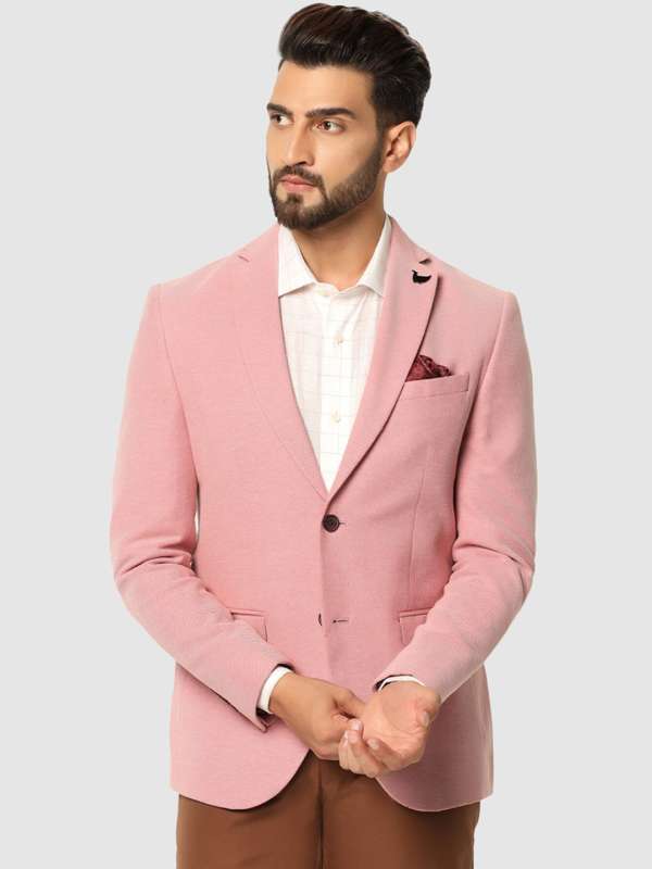 Pink cheap designer blazer