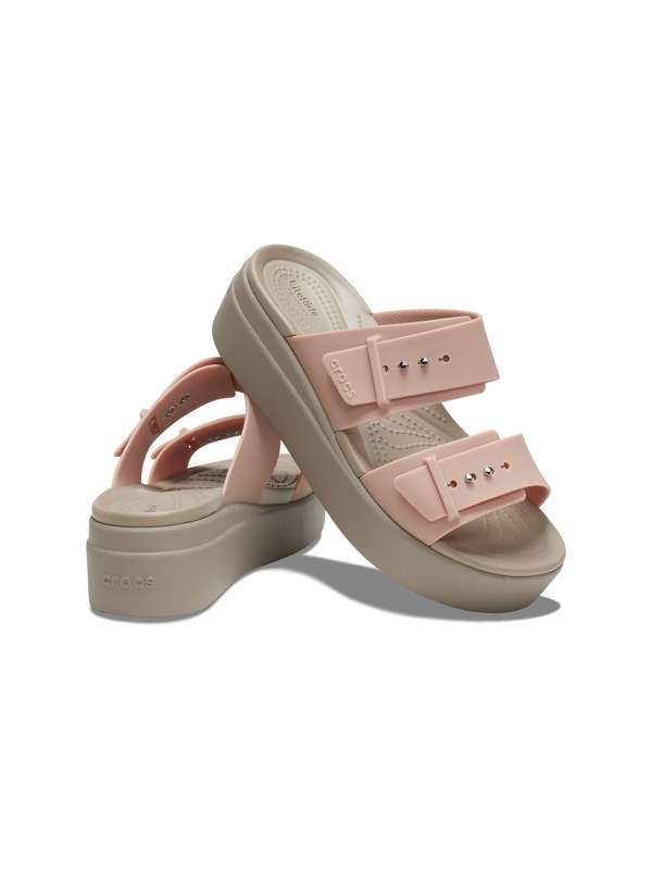 Peach hotsell crocs womens