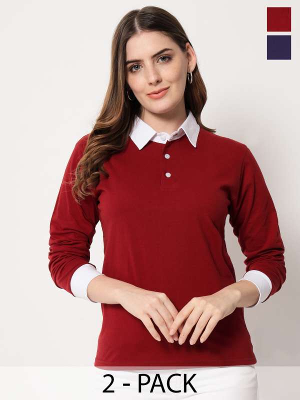 Polo Women Tshirts 2 Buy Polo Women Tshirts 2 online in India