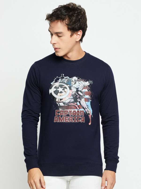 Captain america full sleeve t shirt india online