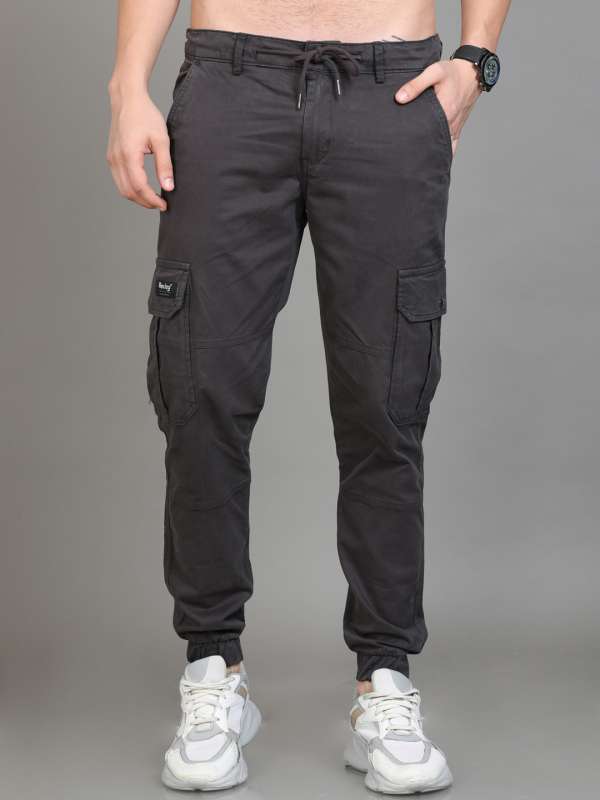 Grey Men Breathable Washable Regular Fit Plain Cotton Casual Wear Jogger  Pant at Best Price in Thrissur