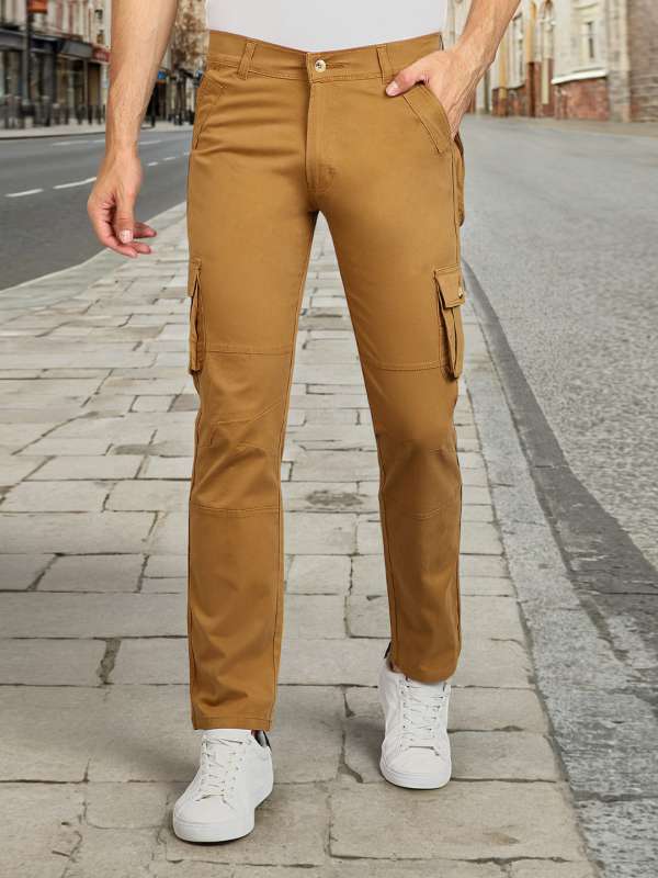 Buy Urbano Fashion Men Mid Rise Cargos Trousers Trousers for Men 24567402 Myntra