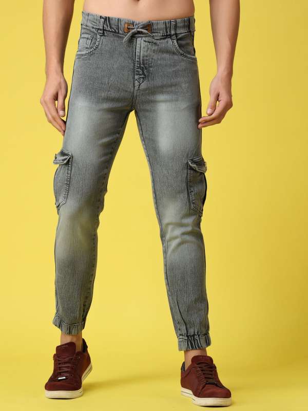 Buy BuaGi Collection Denim Side Pocket Jogger Jeans for Men Blue Online  at Best Prices in India  JioMart