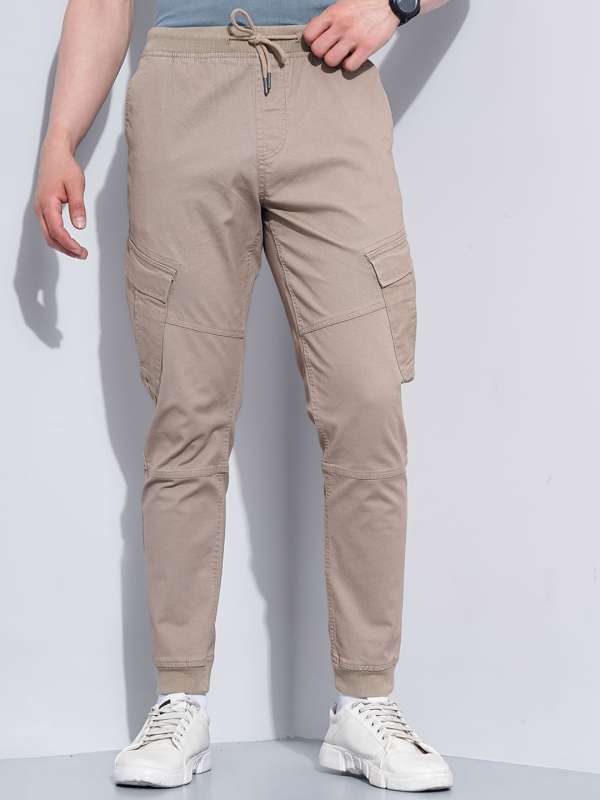 CELIO Cargos  Buy CELIO Solid Brown Cotton Cargo Pant Online  Nykaa  Fashion