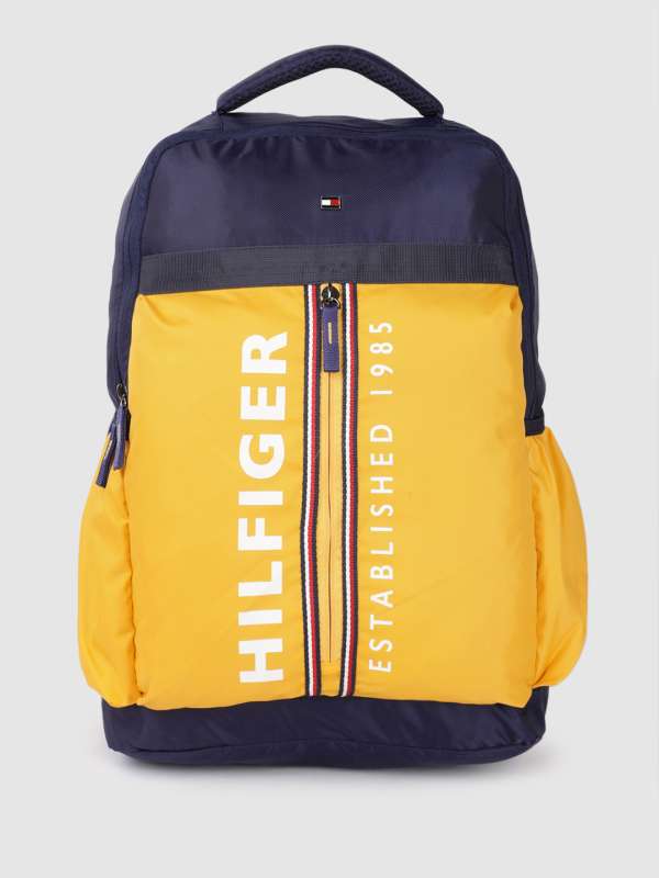 Tommy hilfiger yellow backpack new arrivals