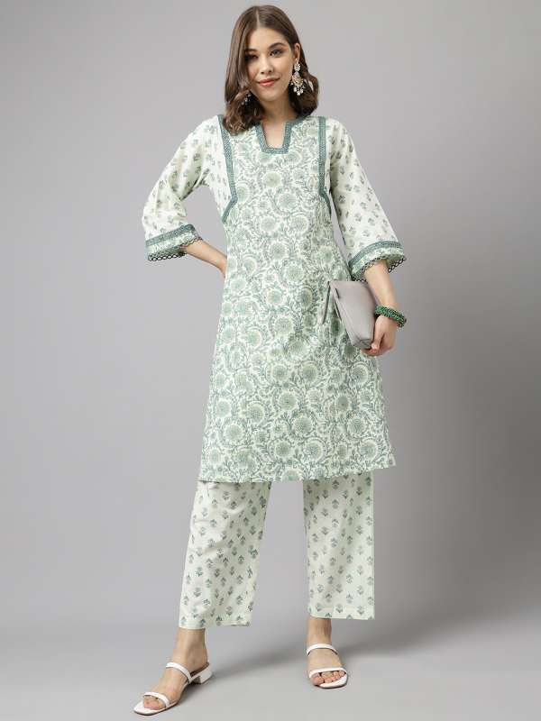 Shop Reva Cotton Suit Set for Women Online in India at Aachho