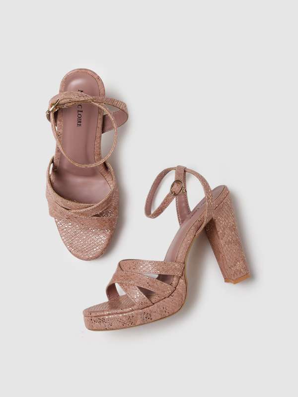 Myntra platform heels sale