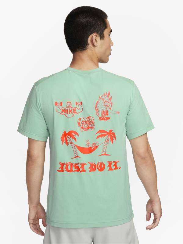Nike Green Tshirts Buy Nike Green Tshirts online in India