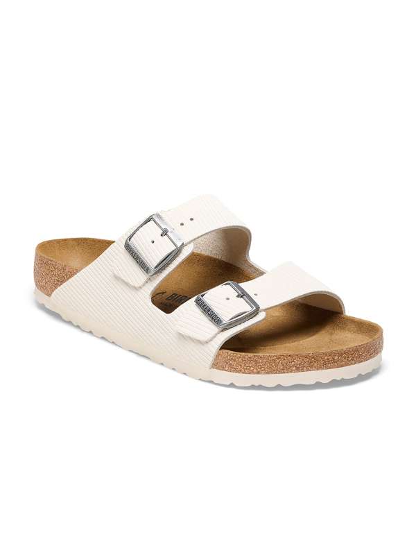 White two strap sandals best sale