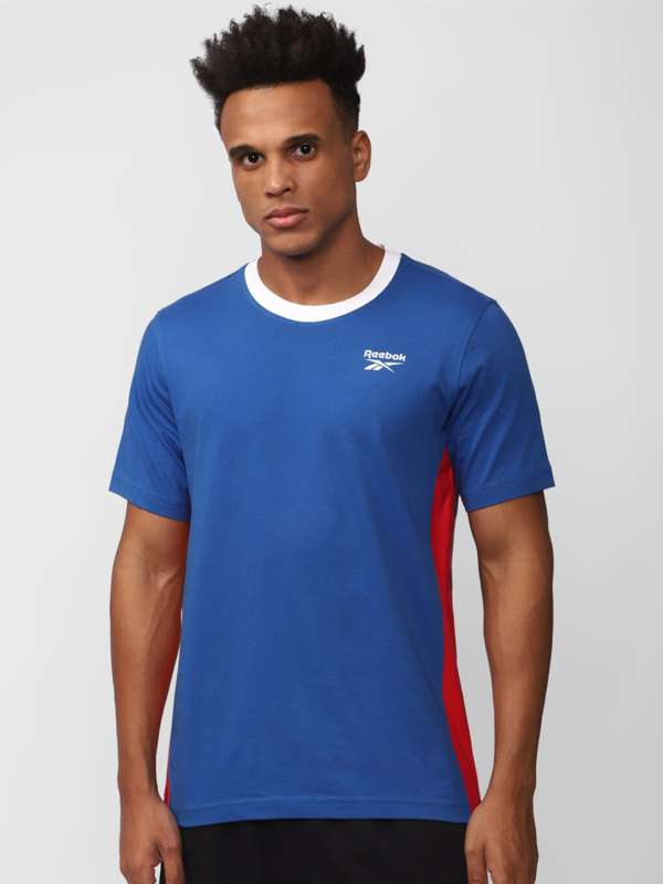 Myntra reebok t shirts sale