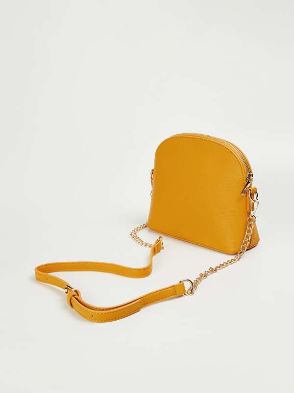 Mustard yellow store purse