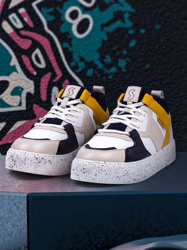 Yellow Sneakers Buy Trendy Yellow Sneakers Online in India Myntra