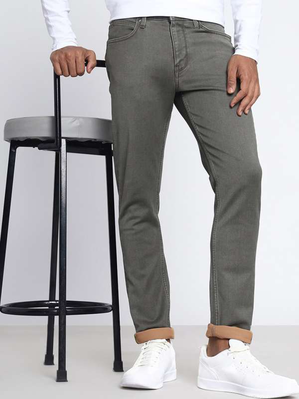 Lee Grey Jeans Buy Lee Grey Jeans online in India